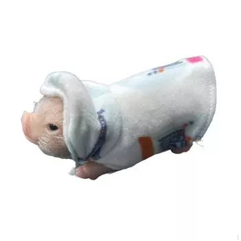 Кукла Reborn Piggy Doll Baby Funny Realistic Fake Animal Body Silicone Piglet для