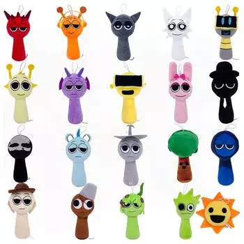 Кукла Rhythm Box Плюшевая игровая периферия Плюшевые игрушки Кукла Куклы Плюшевые игрушки для кукол Дети Рождественский подарок Подушка Подвеска Кукла