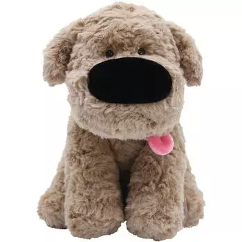 Кукла с большим носом, щенок, кукла, имитация собаки, плюшевая игрушка, девочка, спящая и держащая в руках тряпичную куклу, подарок Sitting height 23 cm