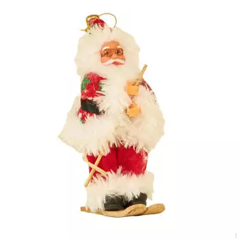 Кукла Санта-Клауса, фигурка саней, праздничная статуя, рождественские украшения для стола