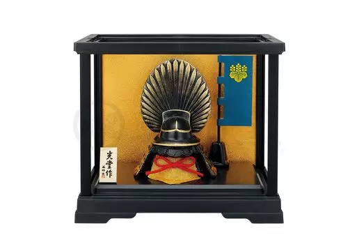 Кукла Satsuki Made in Palm Colored Toyotomi Hideyoshi Helmet Case [Yakushi Kiln], Япония, Boy s Festival, Mini, Compact, Size, Ceramics, Color, (Маленький