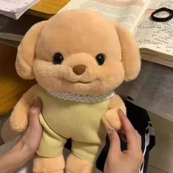 Кукла Semper Плюшевая Милая Кукла-пудель Малыш Семейная Кукла Щенок Собака Подарок на День рождения 30cm