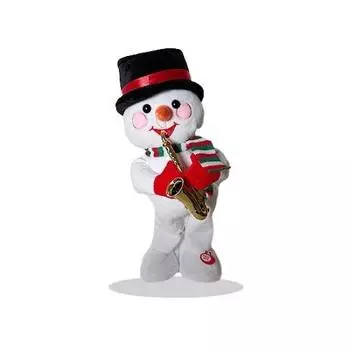 Кукла-снеговик, танцующая с колядками, корейские популярные куклы-персонажи