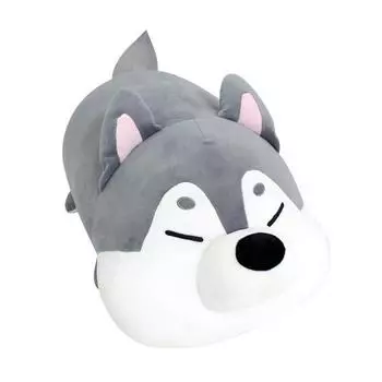 Кукла-собака Mochimochi mega size, 80см, хаски, Популярные игрушки для корейских детей