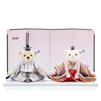 Кукла Steiff Hina Кукла Steiff Teddy Bear Hina Doll WEB, ограниченное количество экземпляров (Тыквенный гребень) 679230-5 белый