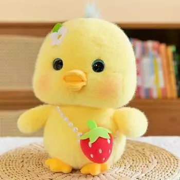 Кукла Strawberry Duck Мягкая игрушка Милая кукла 13cm