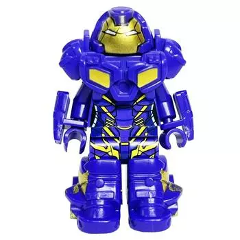 Кукла-строительный блок серии Wj1121, одиночный стальной деформационный робот