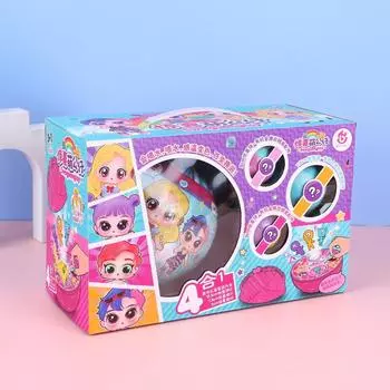 Кукла-сюрприз Guess Le Princess Happy Egg Doll Разборная кукла-сюрприз Baby Blind Box Girl Guess Le 31.5*15*20CM