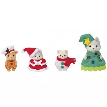 Кукла Sylvanian Families Happy Christmas Friends SE-208