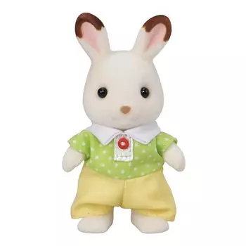 Кукла Sylvanian Families Кролик Сертификация ST Mark Для Возраста 3 и Старше Игрушка Кукольный Домик Sylvanian Families EPOCH [Шоколадный Мальчик] U-102