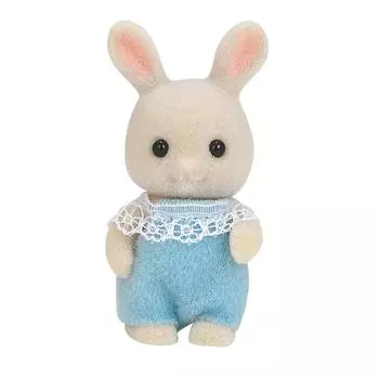 Кукла Sylvanian Families Кролик Сертификация ST Mark от 3 лет и старше Игрушечный кукольный домик Sylvanian Families EPOCH [Milk Baby] U-89
