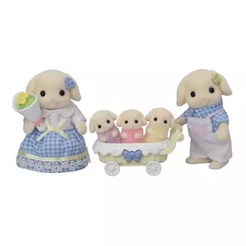 Кукла Sylvanian Families Кролик ST Mark Сертификация Возраст Игрушка Кукольный домик Sylvanian Families EPOCH [Flora Family] FS-50 3+