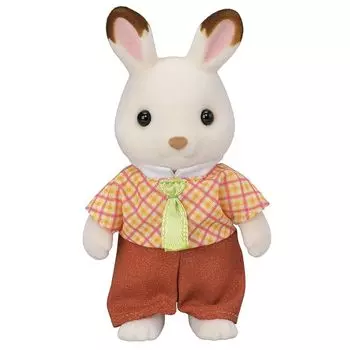 кукла sylvanian families [ отец шоколадного кролика ] U-100 ST mark сертификация 3 года и старше игрушки кукольный дом Sylvanian Families эпоха