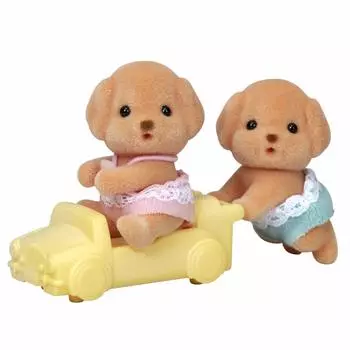 Кукла Sylvanian Families Пудель Сертификация ST Mark Возраст Игрушка Кукольный домик Sylvanian Families EPOCH [Игрушечные близнецы] I-115 3+