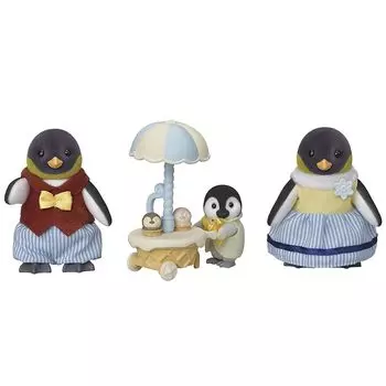 кукла sylvanian families [семья пингвинов] FS-45 ST знак сертификации 3 года и старше игрушки кукольный дом Sylvanian Families Epoch компания EPOCH