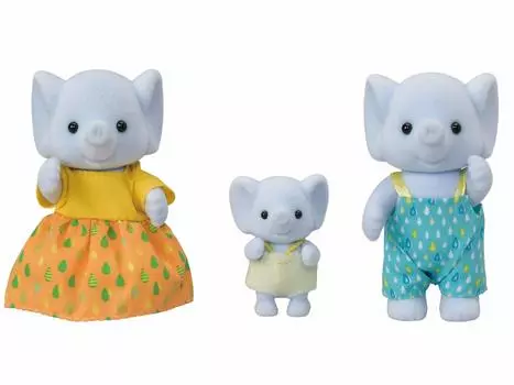 Кукла Sylvanian Families ST Mark Сертификация Возраст Игрушка Кукольный домик Sylvanian Families EPOCH [Семья слонов] FS-38 3+