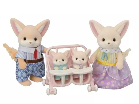 Кукла Sylvanian Families ST Mark Сертификация Возраст Игрушка Кукольный домик Sylvanian Families EPOCH [Семья Фенек] FS-48 3+