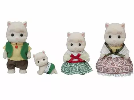Кукла Sylvanian Families ST Mark Сертификация Возраст Игрушка Кукольный домик Sylvanian Families EPOCH [Семья Альпака] FS-31 3+