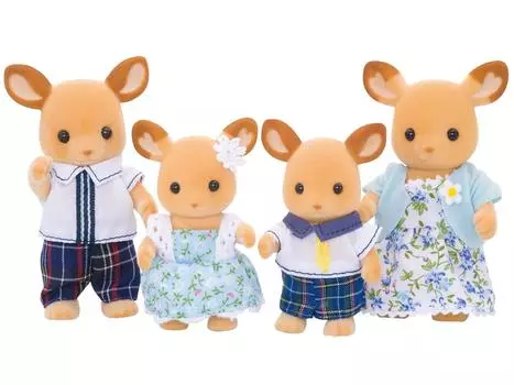 Кукла Sylvanian Families ST Mark Сертификация Возраст Игрушка Кукольный домик Sylvanian Families EPOCH [Deer Family] FS-13 3+