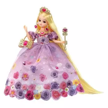 Кукла Takara Tomy Fantasy Princess Flower Длинные волосы Игрушка Возраст Licca-chan LD-31 Licca-chan Dress-up 3+