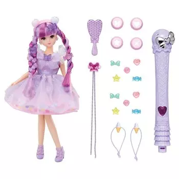 Кукла TAKARA TOMY Kiratto Karachen Gelato Toppin Jewel Увеличенная кукла Игровой домик Игрушка для детей от 3 лет и старше Соответствует стандартам безопасности игрушек ST Mark
