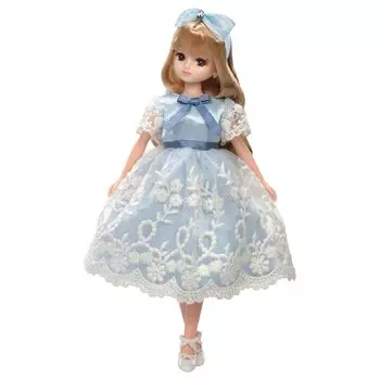 Кукла Takara Tomy Классическая Игрушка с Синей Лентой Возраста Ликка-чан LD-09 Одевание 3+
