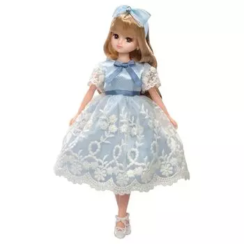 Кукла Takara Tomy Licca-chan LD-09 классическая синяя лента, игрушки для игр в домике, от 3 лет и старше