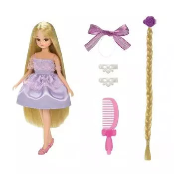 Кукла TAKARA TOMY Licca-chan LD-12 с длинными волосами, стильный набор, игровая игрушка для детей от 3 лет и старше