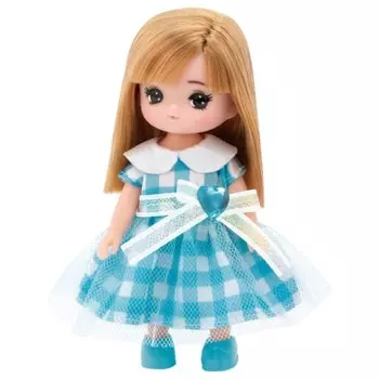 Кукла TAKARA TOMY Licca-chan LD-21, близнец, маленькая сестричка, озорная игрушка для игры в наряды Мики-чан, возраст 3+