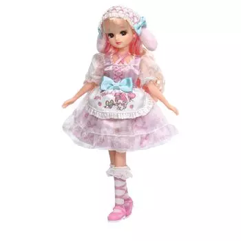 Кукла Takara Tomy Lovely My Melody Play Toy Ages Licca-chan LD-28 Licca-chan Dress-up 3+