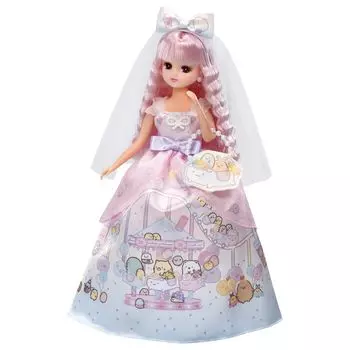 Кукла TAKARA TOMY Sumikkogurashi Daisuki, игрушка для свадебных игр, возрастная Licca-chan LD-05, наряд для 3+