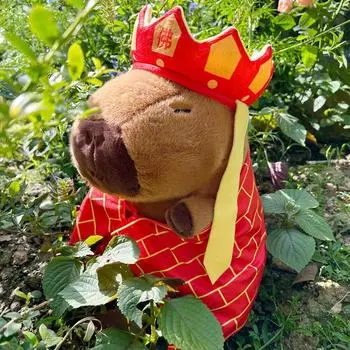 Кукла Tang Monk Capibala, плюшевая игрушка, кукла Capybara, детская тряпичная кукла, подарок Будды, норка, новый стиль 28cm