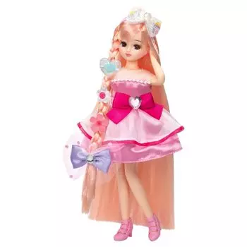 Кукла Томи Такара Длинные Волосы EX Play Toy Ages Licca-chan LD-06 Licca-chan Dress-up 3+