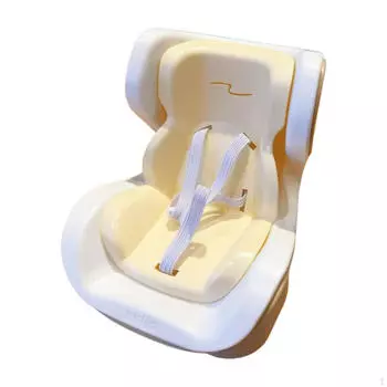 Кукла-украшение для автомобиля на сиденье, надежный держатель для аксессуаров с зажимом для вентиляционного отверстия для коллекционеров yellow