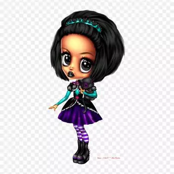 Кукла Вуду, термопереносная печать, виниловые нашивки, наклейки для одежды, аппликации «сделай сам», моющиеся нашивки