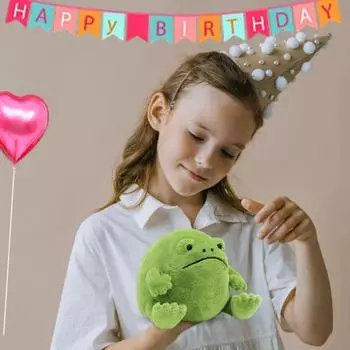 Кукла Yousheng Green Frog, игрушка, плюшевая лягушка, обнимающая подушка, украшение для дома для детей, взрослых, девочек и мальчиков Frog