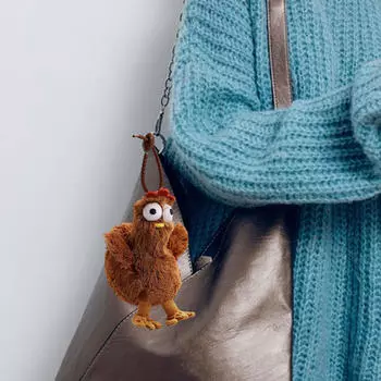 Кукла-животное, брелок-украшение для подарков на день рождения, выпускной, для мужчин и женщин бежевый