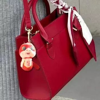 Кукла-змея Yousheng 2025, год Змеи, мультяшная змея, плюшевая змея, талисман зодиака, сумка, подвеска, подарки для сумок, брелоки, подарки на китайский Новый год A