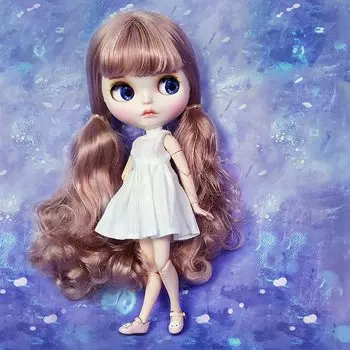Куклы ICY Fortune Days Куклы, разработанные Movable Matte Custom Hinamatsuri 4 разных цвета зрачков Ручная роспись макияжа 19 улучшенных суставов Куклы Sunny,