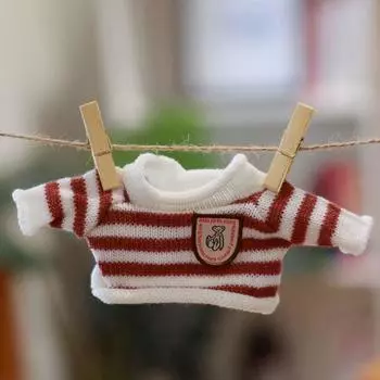 Куклы Мягкие игрушки LaLafanfan Одежда Утки Кукольная одежда Кукольная одежда Аксессуары Мягкая игрушка Одежда Beige sweater