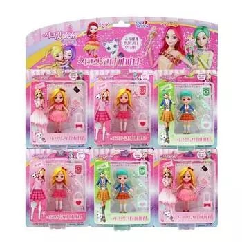 Куклы Secret Jouju Cordiabata Maron 6 упаковок, розовый, Популярные игрушки для корейских детей