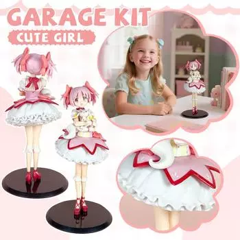 Кукольная фигурка, модель, большая стоячая фигурка, игрушка, детский подарок One Size розовый