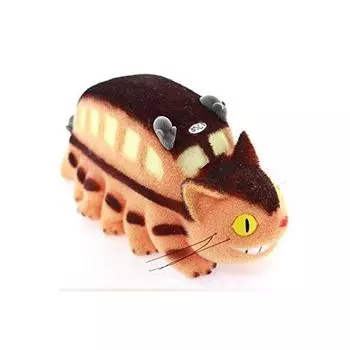 Кукольная коллекция «Мой сосед Тоторо» от Studio Ghibli. Длина котобуса — 19 см.