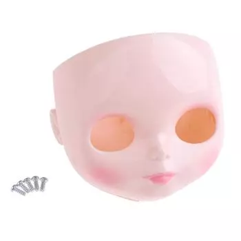 Кукольная лицевая панель, задняя панель, голова с макияжем для 12 RBL Blythe Custom #5