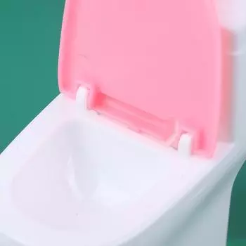 Кукольная мебель Винтажная ванная комната Моделирование туалет Миниатюрные игрушки Аксессуары