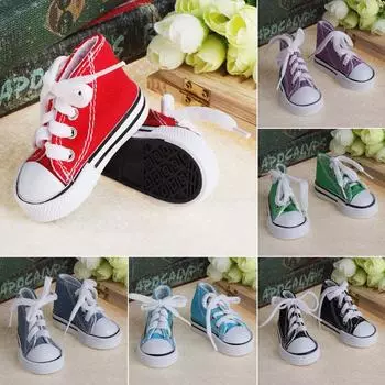 Кукольная обувь, аксессуары 1/4, модные летние игрушки из холста, мини-кеды, джинсовые сапоги чёрный