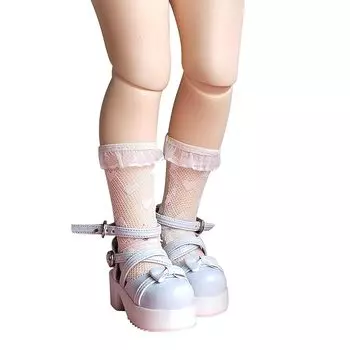 кукольная обувь BJD1/4 летние сандалии (серый)