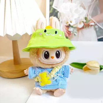 Кукольная одежда комплект костюмов очаровательная одежда брелок аксессуар, green hat