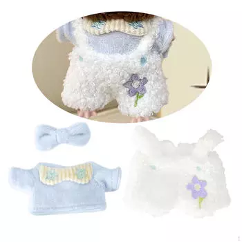Кукольная одежда Мягкая для маленьких девочек Комбинезон с бабочкой Создай своих кукол