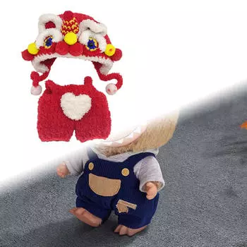 Кукольная праздничная одежда подвесные наряды милые стильные удобные съемные для детей танец льва